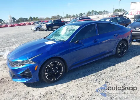 2021 Kia K5 Gt-Line z USA, uszkodzony, nr VIN 5XXG64J24MG035696